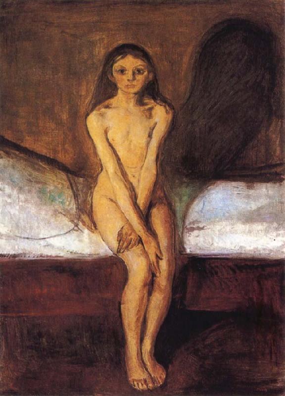 Edvard Munch Puberty